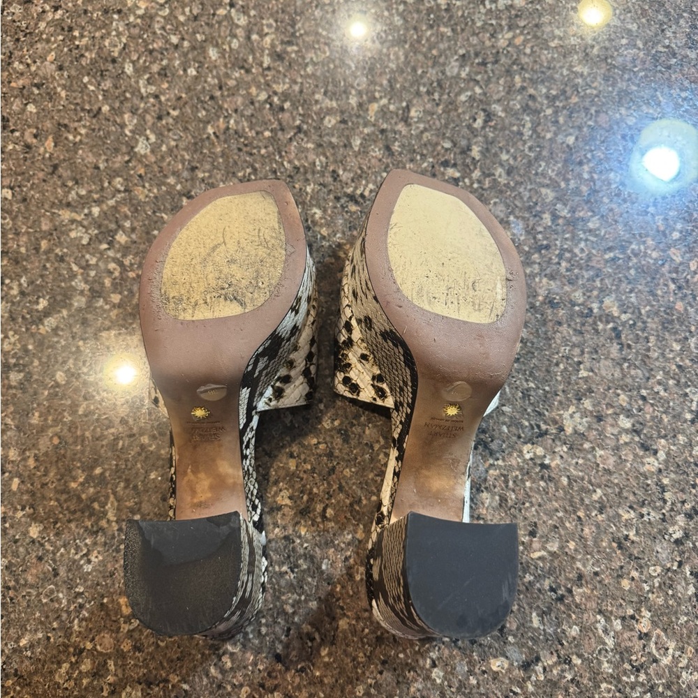 Stuart Weitzman "Squarehigh" Platform Mule 💕BNWT💕 - Picture 10 of 10